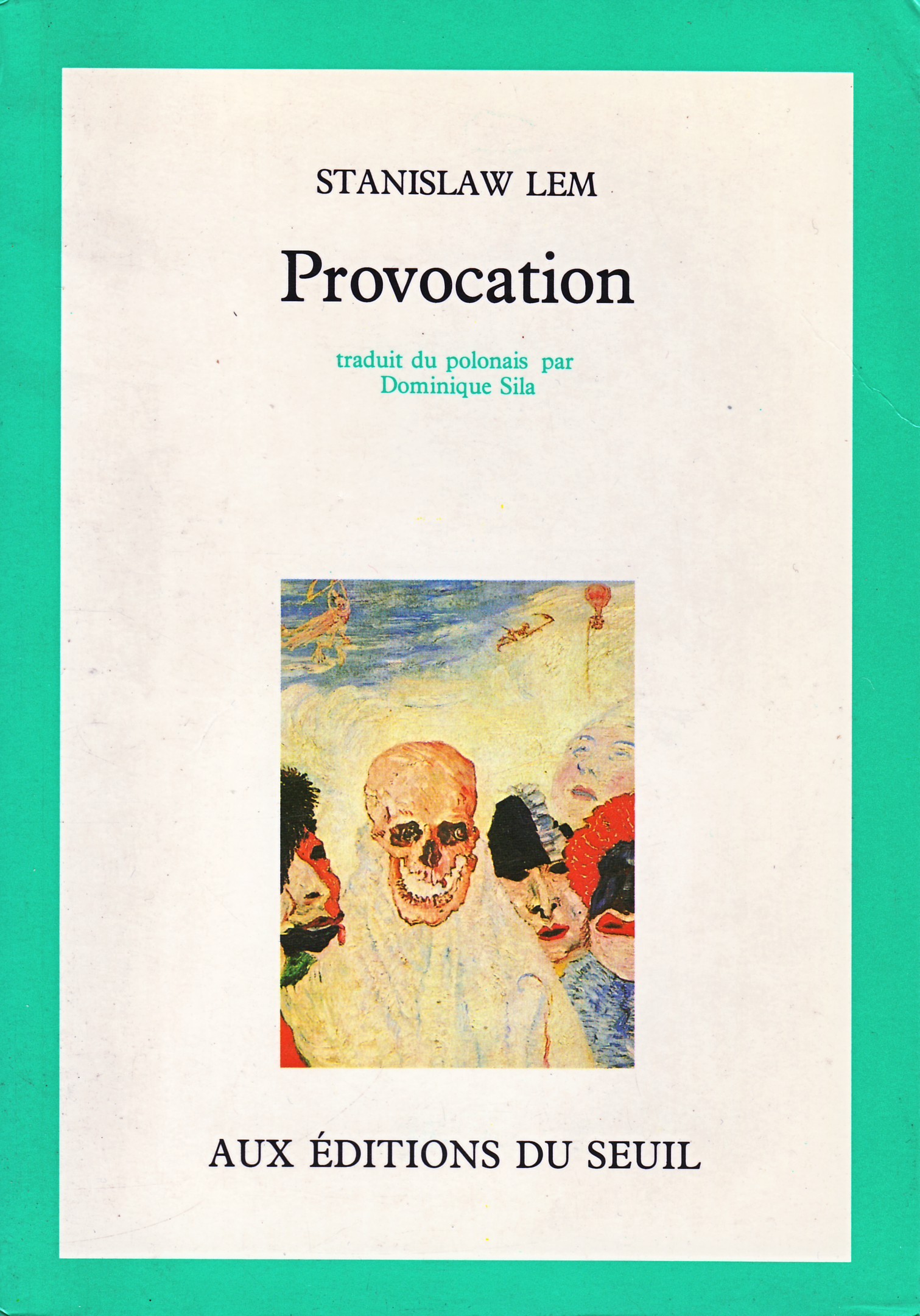 Provocation French Éditions du Seuil 1989.jpg